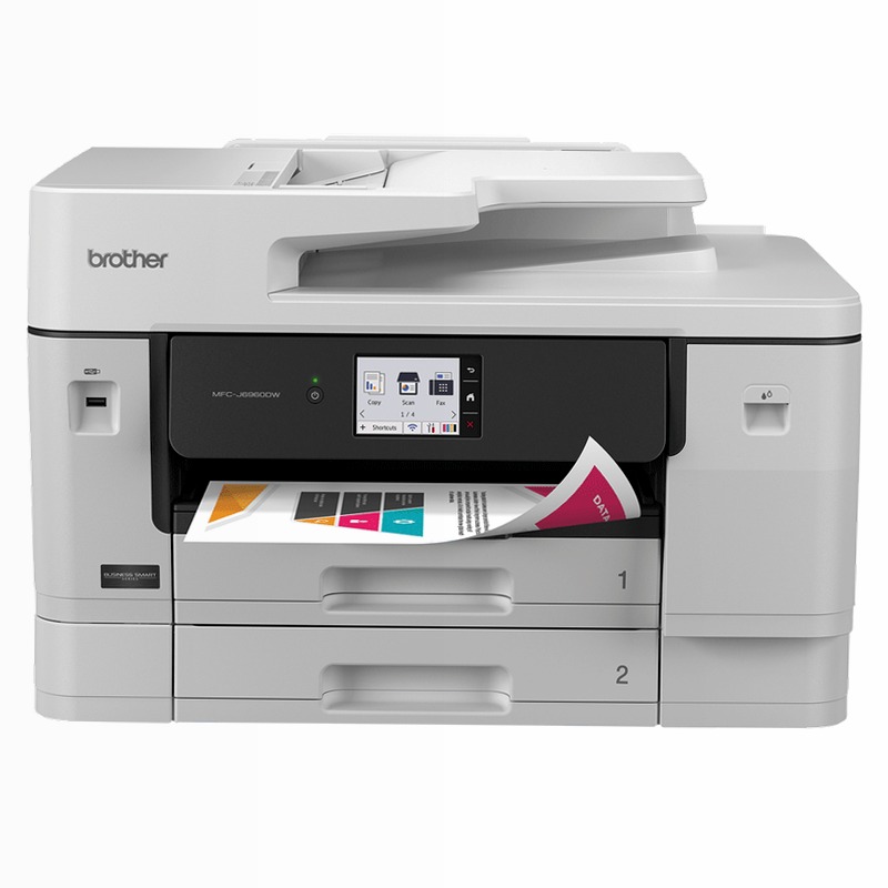 Stampante MFC-J6960DW: Velocità e Flessibilità in Uno A3 Cartucce 31ppm