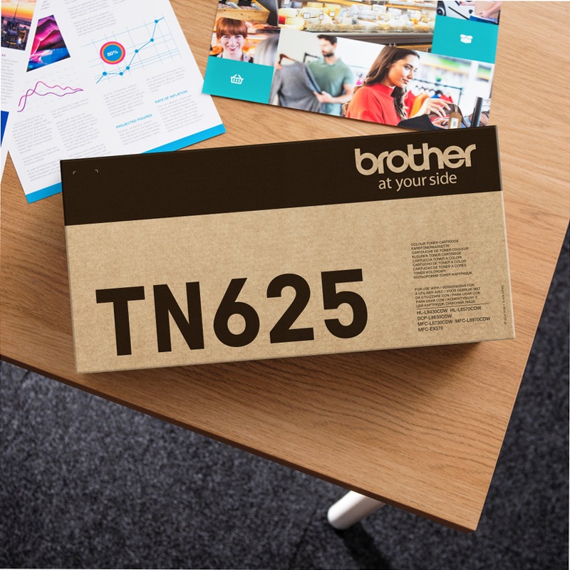 TN625Y - Cartuccia Toner Giallo per Stampante Laser