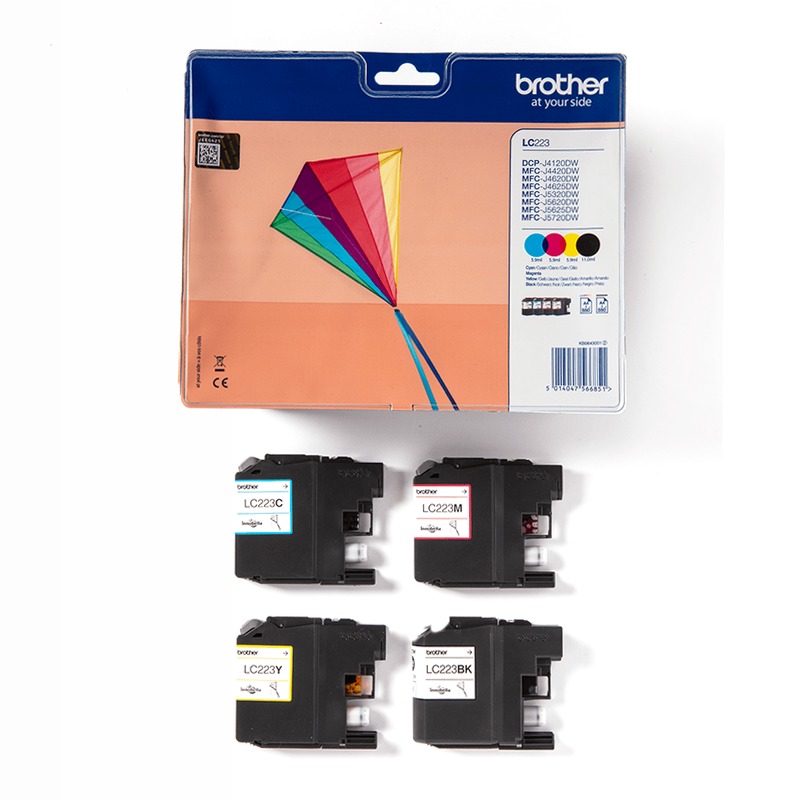 LC223VALBP - Cartucce Inchiostro Originali per Brother