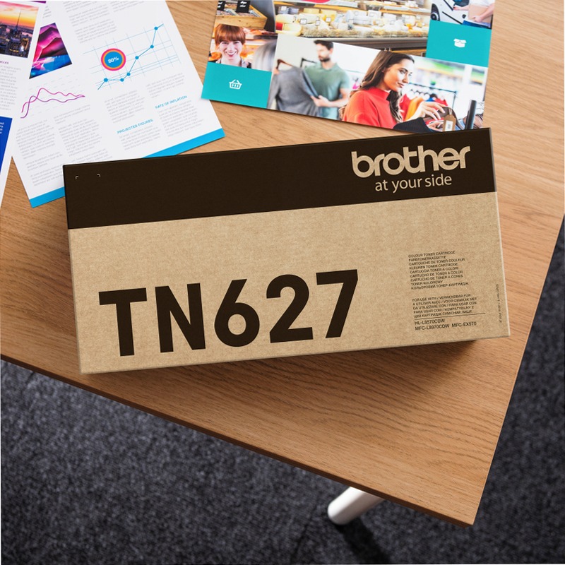 TN627Y - Carburante Laser Giallo per Stampa