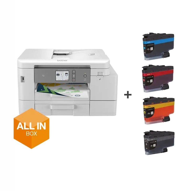 Stampante MFC-J4540DWXL Brother - Multifunzione WiFi Cartucce 20ppm