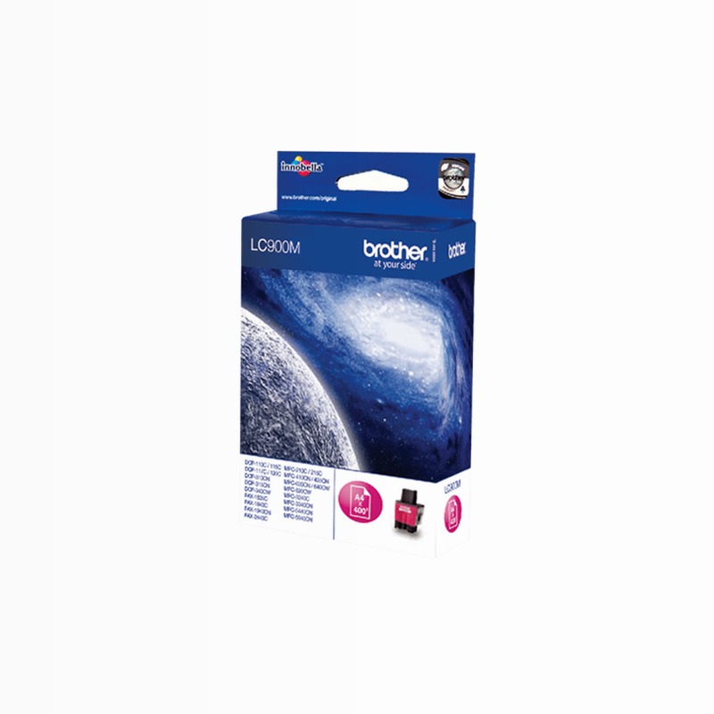 Cartuccia inchiostro magenta Brother LC-900M