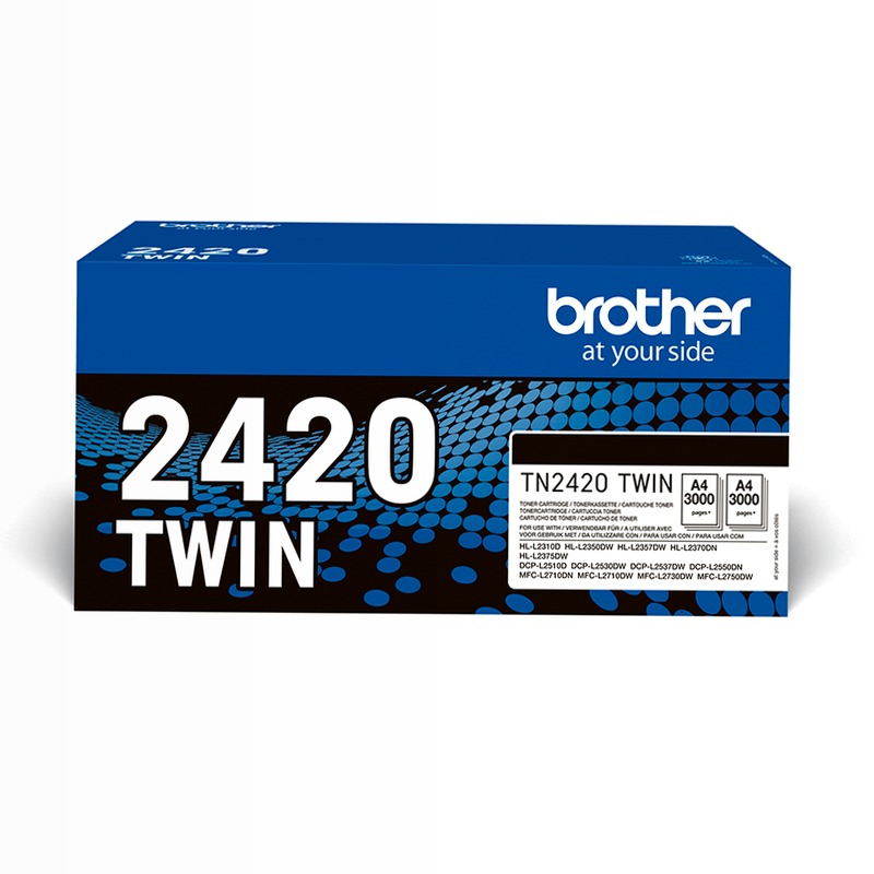 TN2420TWIN - Toner Originale per Stampanti Laser