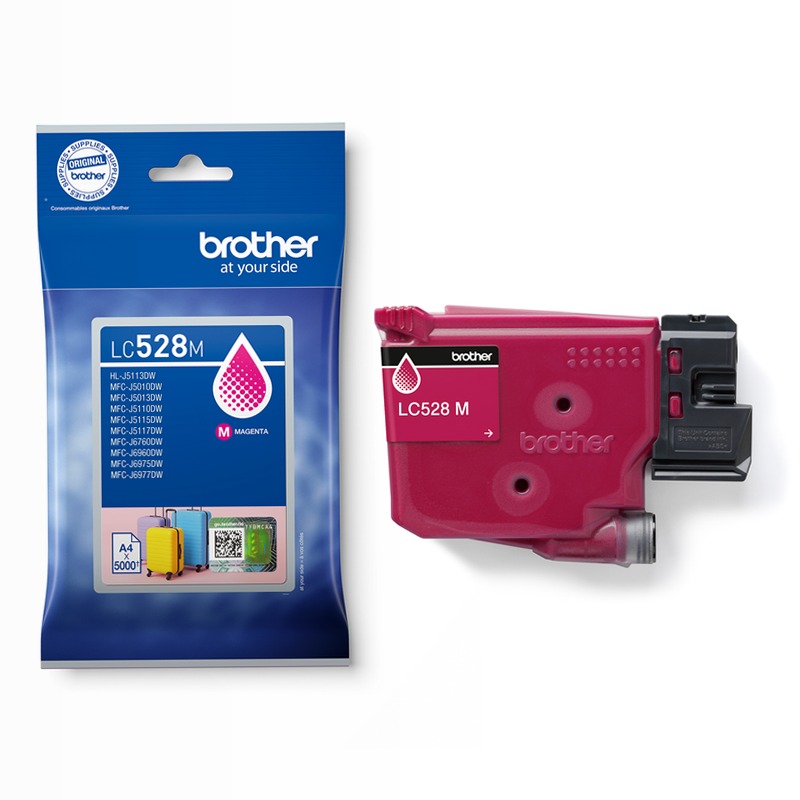 Cartuccia d'inchiostro magenta Brother LC528M