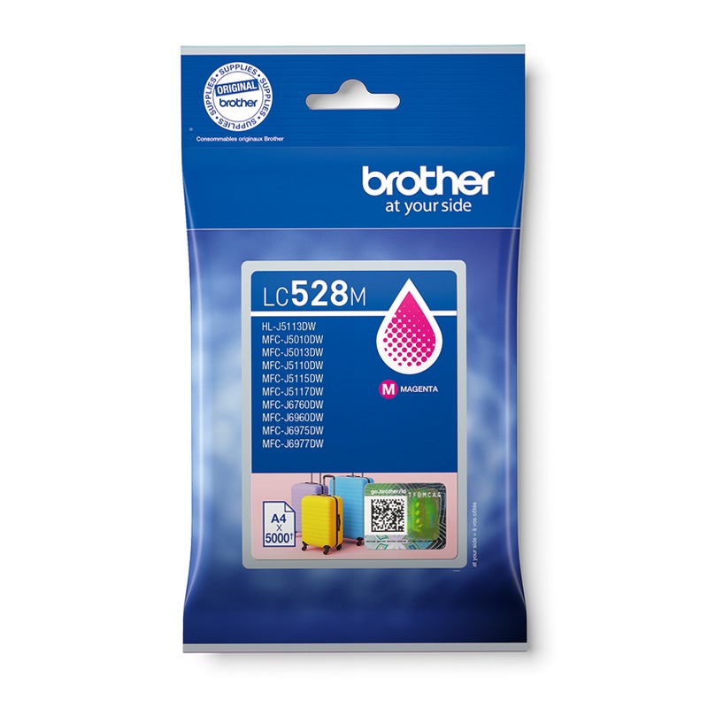 Cartuccia d'inchiostro magenta Brother LC528M