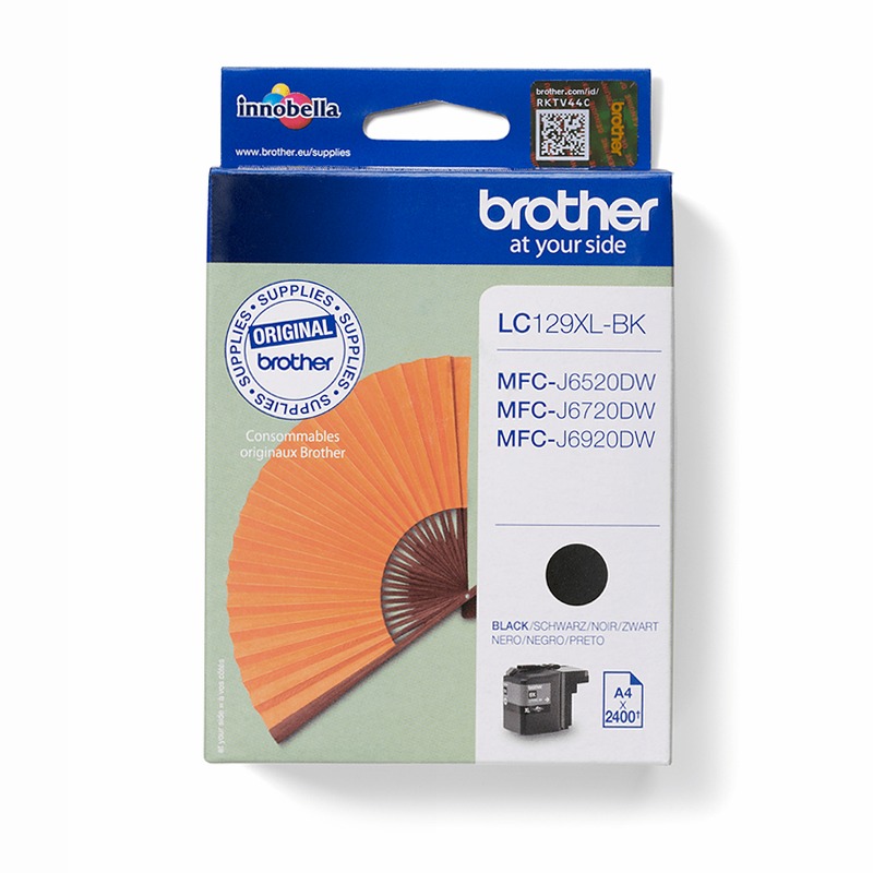 LC129XLBK - Cartuccia Inchiostro Nero Originale Brother