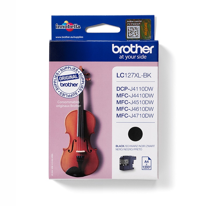 Cartuccia inchiostro nero Brother LC127XLBK