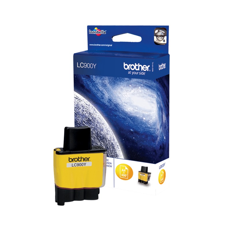 Cartuccia inchiostro giallo originale Brother LC-900Y