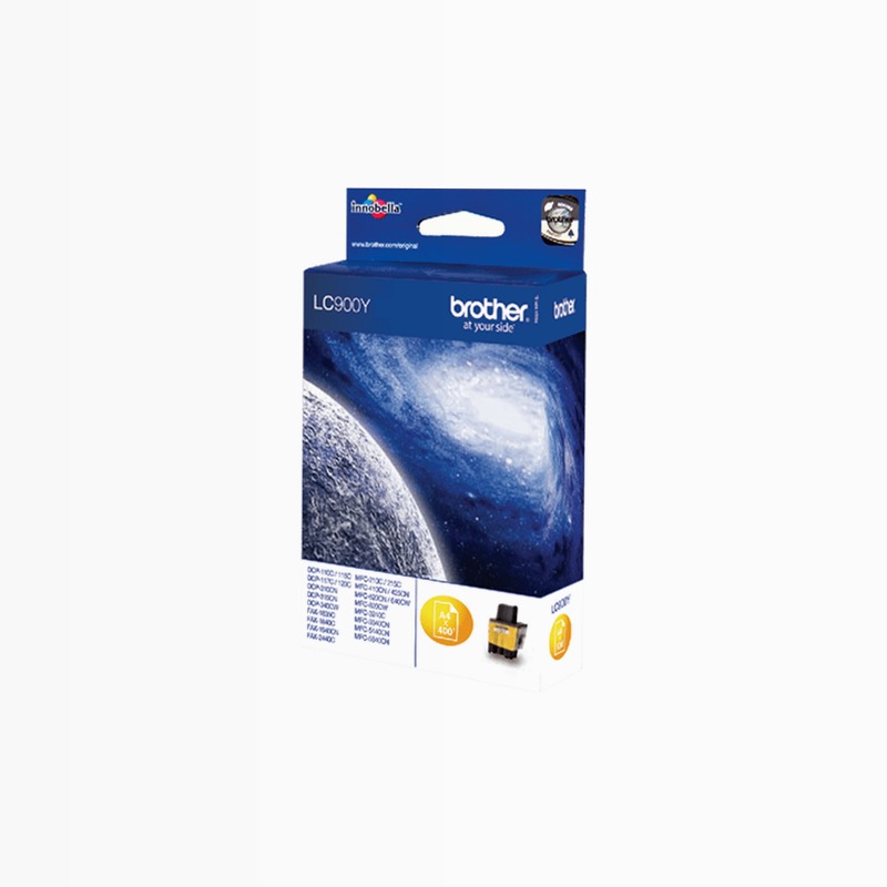 Cartuccia inchiostro giallo originale Brother LC-900Y