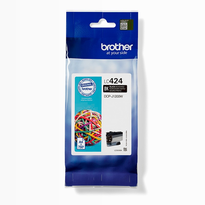 Cartuccia inchiostro nero Brother LC424BK