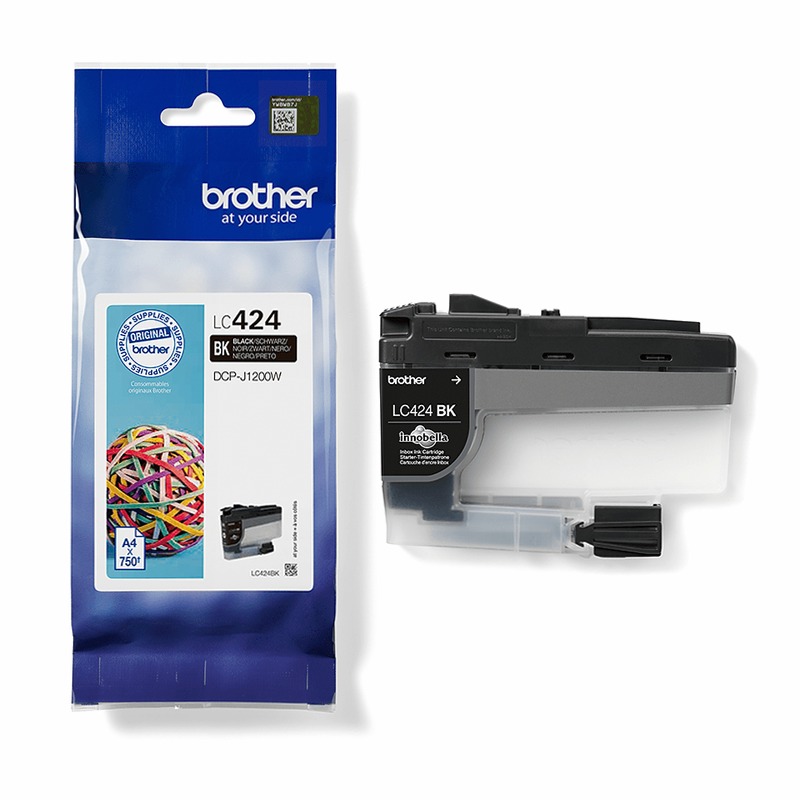 Cartuccia inchiostro nero Brother LC424BK