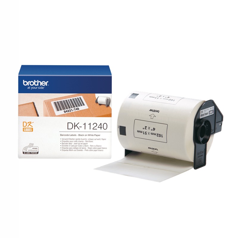 Etichette nero su bianco DK11240 Brother