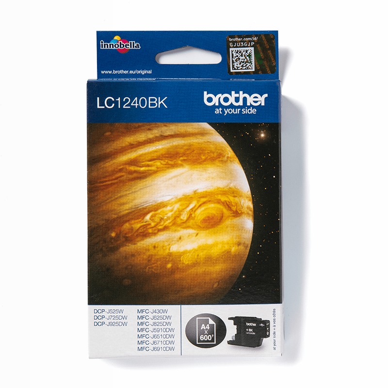 LC1240BK - Cartuccia Inchiostro Originale per Stampanti Brother