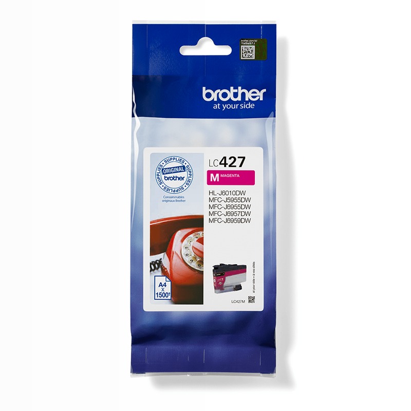 Cartuccia inchiostro magenta Brother LC427M