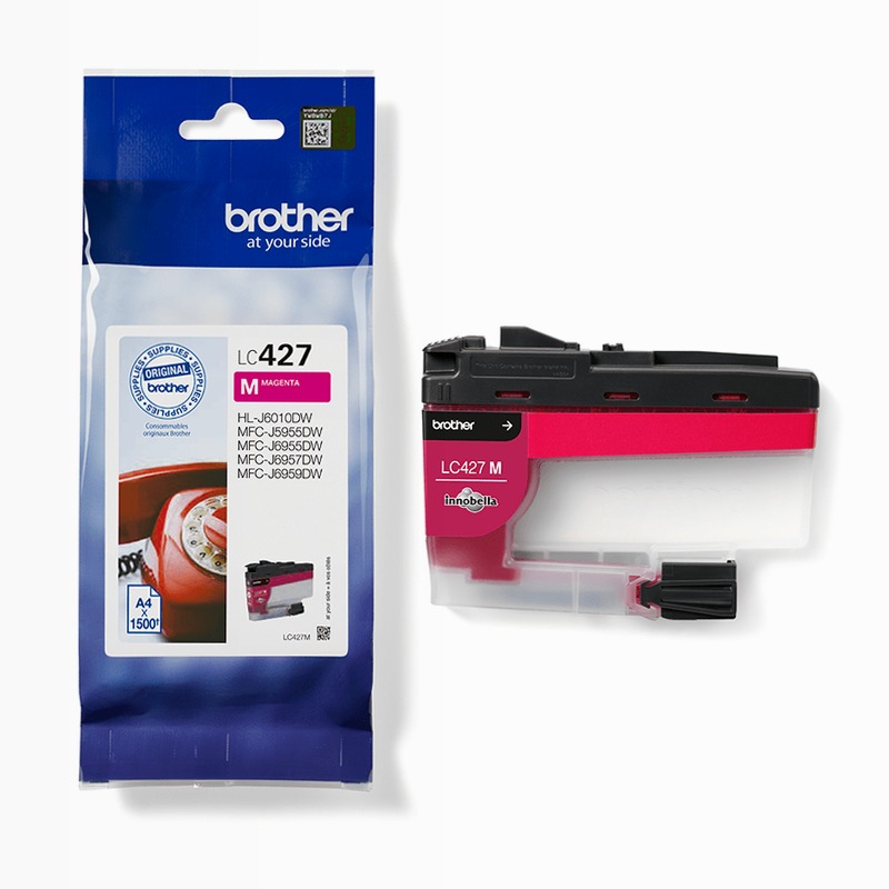 Cartuccia inchiostro magenta Brother LC427M