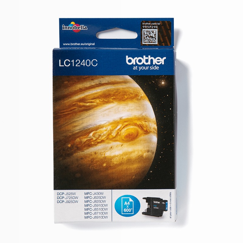 LC1240C - Cartuccia Inchiostro Originale Ciano per Stampanti Brother