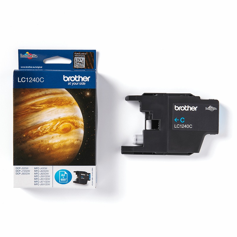 LC1240C - Cartuccia Inchiostro Originale Ciano per Stampanti Brother