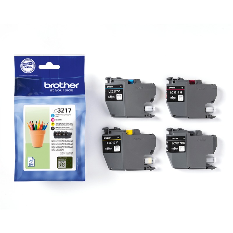 Cartucce Inchiostro Originali Brother LC3217VALBP