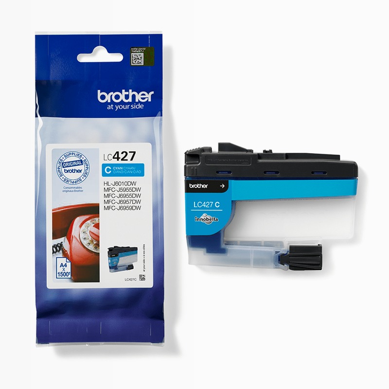 Cartuccia inchiostro nero Brother LC427C
