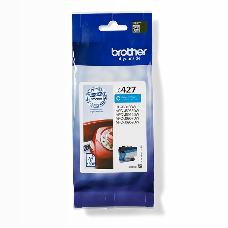 Cartuccia inchiostro nero Brother LC427C