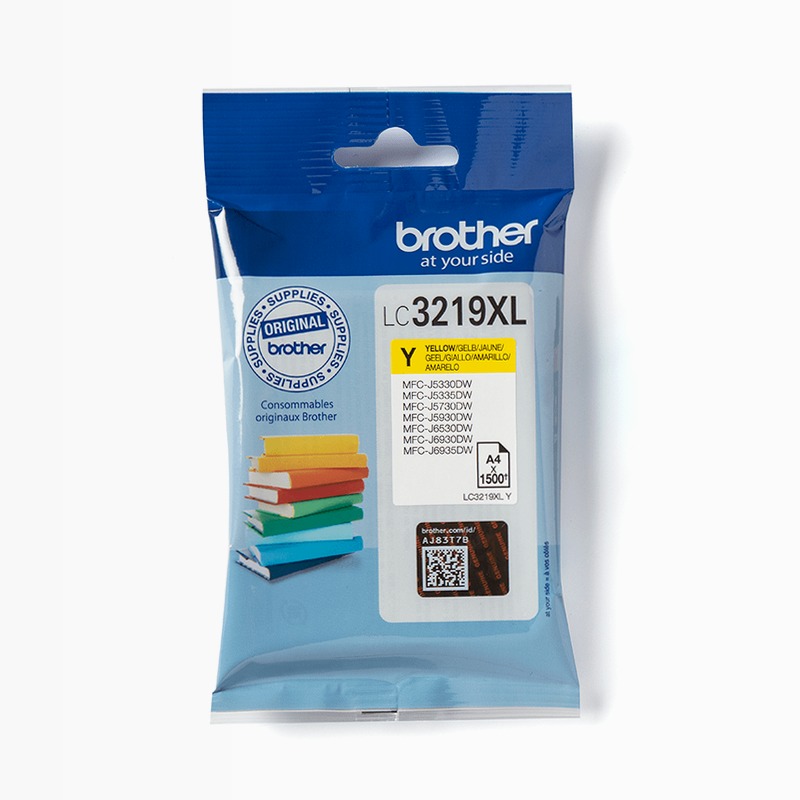 Cartuccia d’inchiostro giallo per Brother LC3219XLY