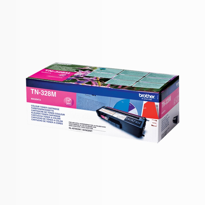 TN328M - Cartuccia Toner Magenta Originale Brother