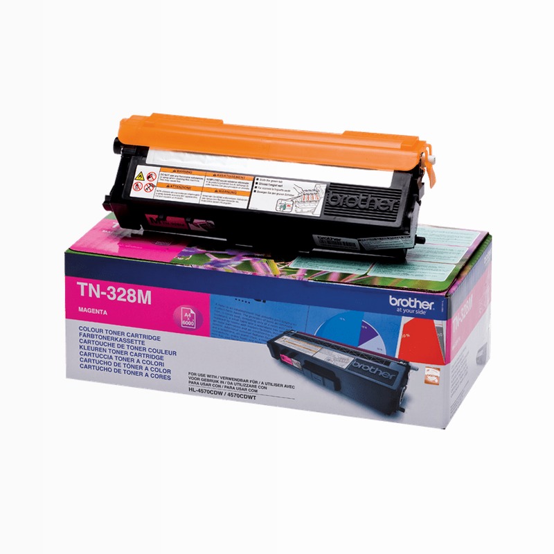 TN328M - Cartuccia Toner Magenta Originale Brother
