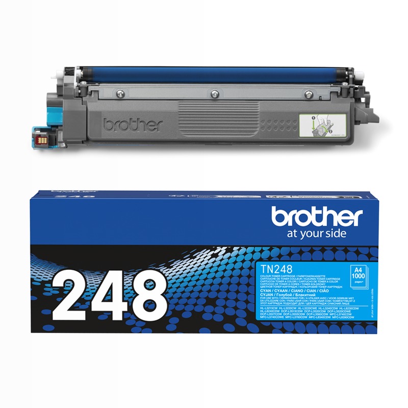 TN248C - Cartuccia Toner Ciano Originale