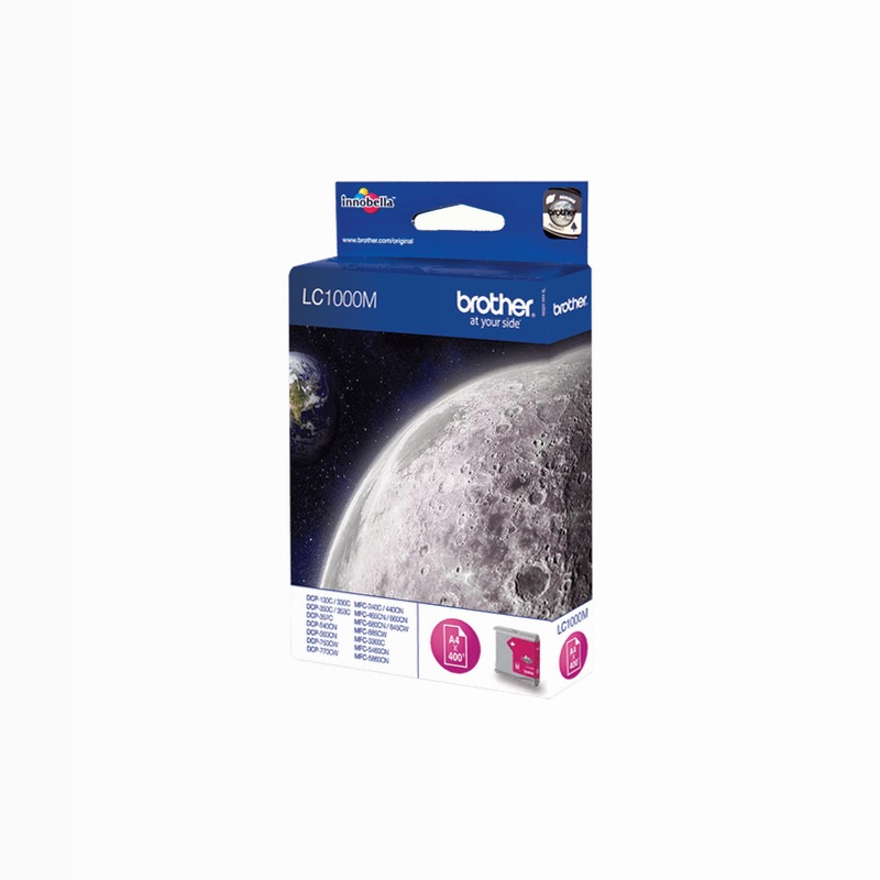 LC1000M - Cartuccia di Inchiostro Magenta Originale Brother