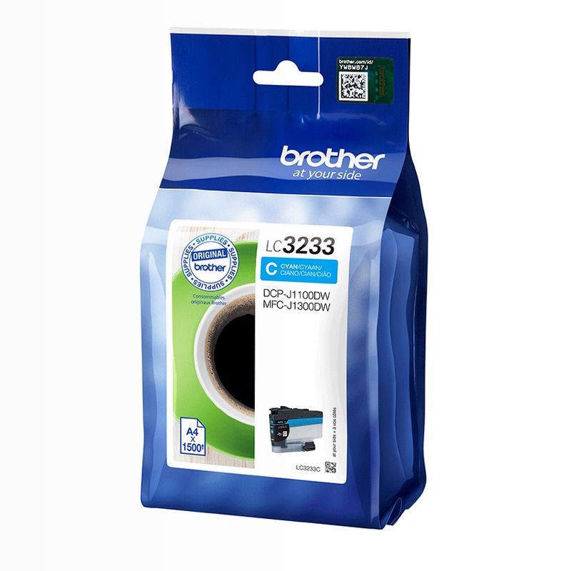Cartuccia inchiostro ciano LC3233C Brother