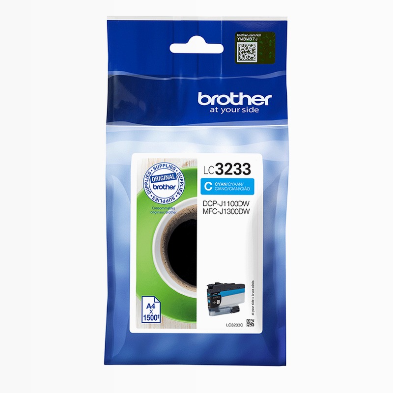 Cartuccia inchiostro ciano LC3233C Brother