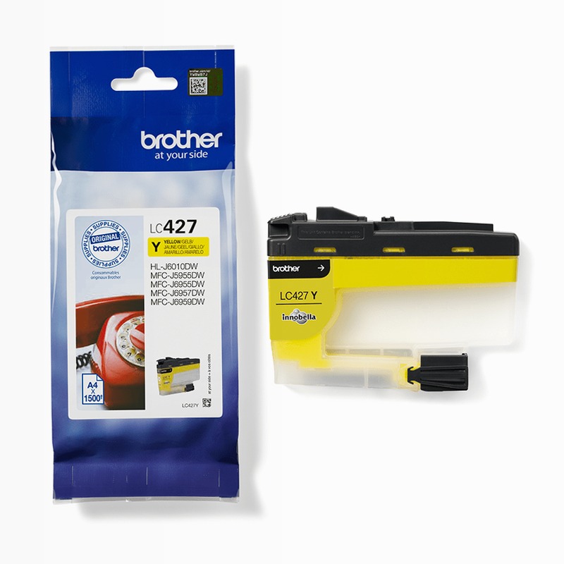 Cartuccia inchiostro nero Brother LC427Y