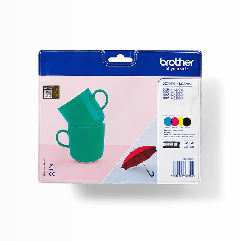 Cartucce d'inchiostro originali Brother LC227XLVALBP