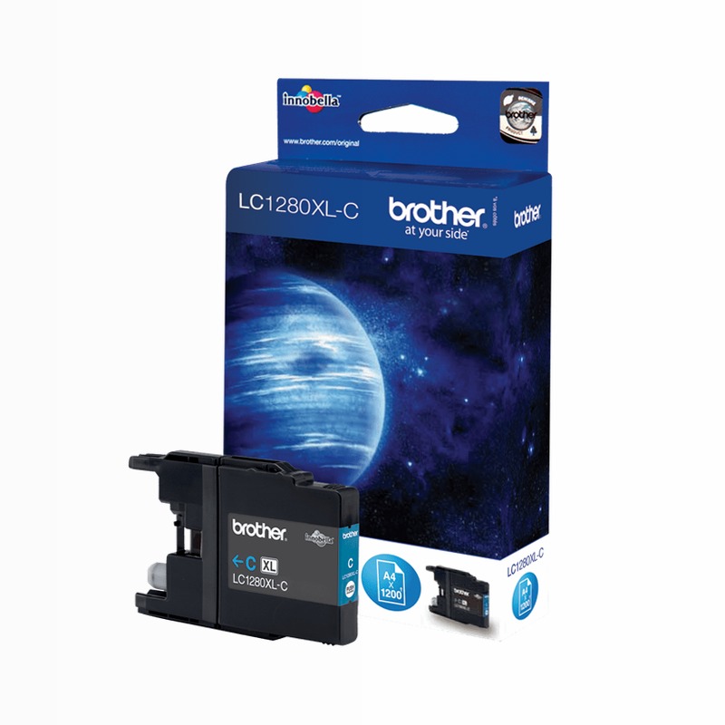 Cartuccia d'inchiostro nero LC1280XLC Originale Brother