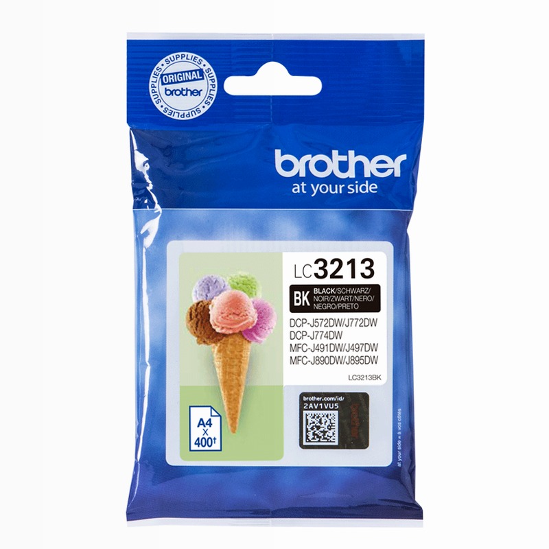 Cartuccia inchiostro nero Brother LC3213BK