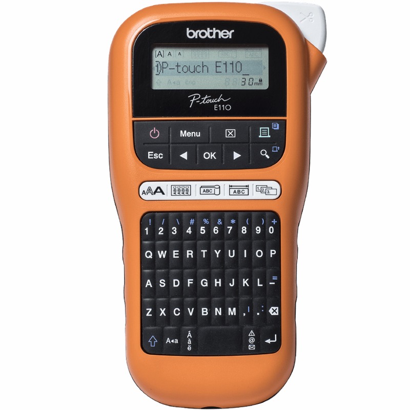 Etichettatrice professionale per elettricisti - Brother PT-E110VP