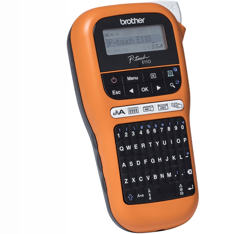 Etichettatrice professionale per elettricisti - Brother PT-E110VP