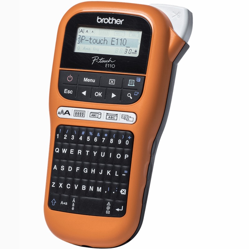 Etichettatrice professionale per elettricisti - Brother PT-E110VP