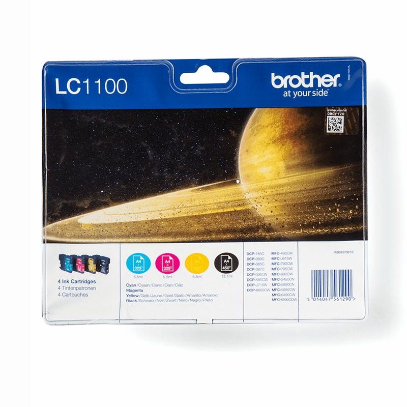 Cartucce d’Inchiostro Originali Brother LC-1100VALBP