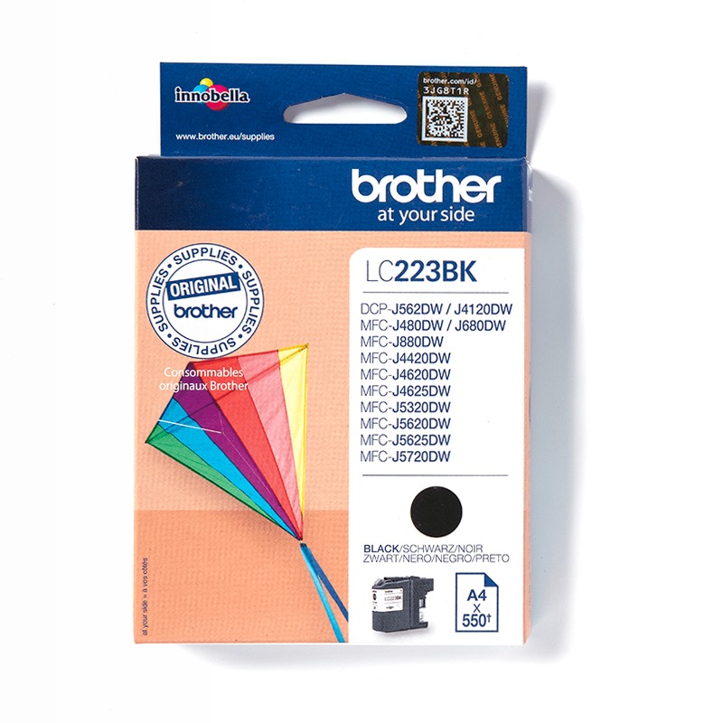 Cartuccia inchiostro nero Brother LC223BK
