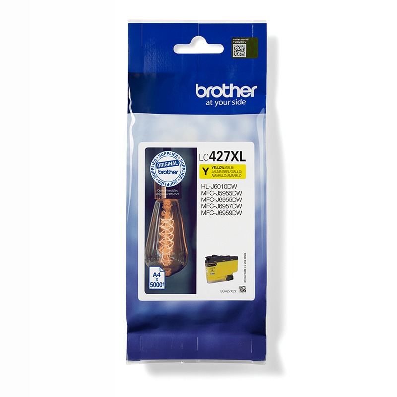 Cartuccia inchiostro giallo Brother LC427XLY