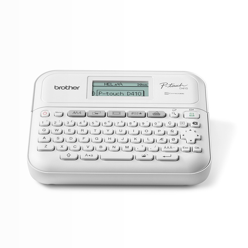 Etichettatrice Brother PT-D410 - Etichette Professionali per Ufficio e Casa USB
