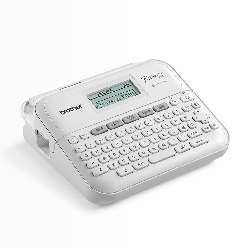 Etichettatrice Brother PT-D410 - Etichette Professionali per Ufficio e Casa USB