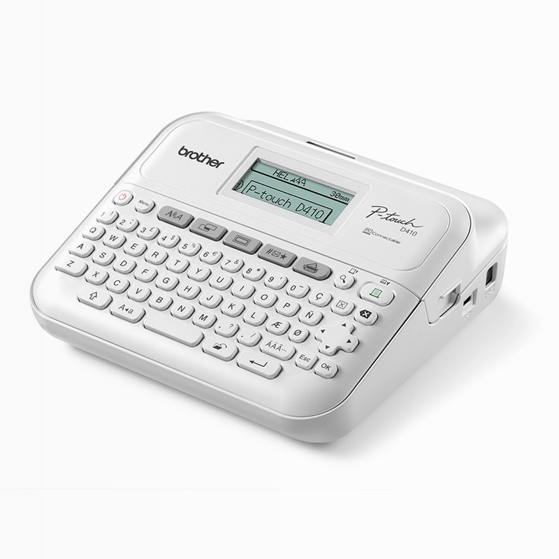 Etichettatrice Brother PT-D410 - Etichette Professionali per Ufficio e Casa USB
