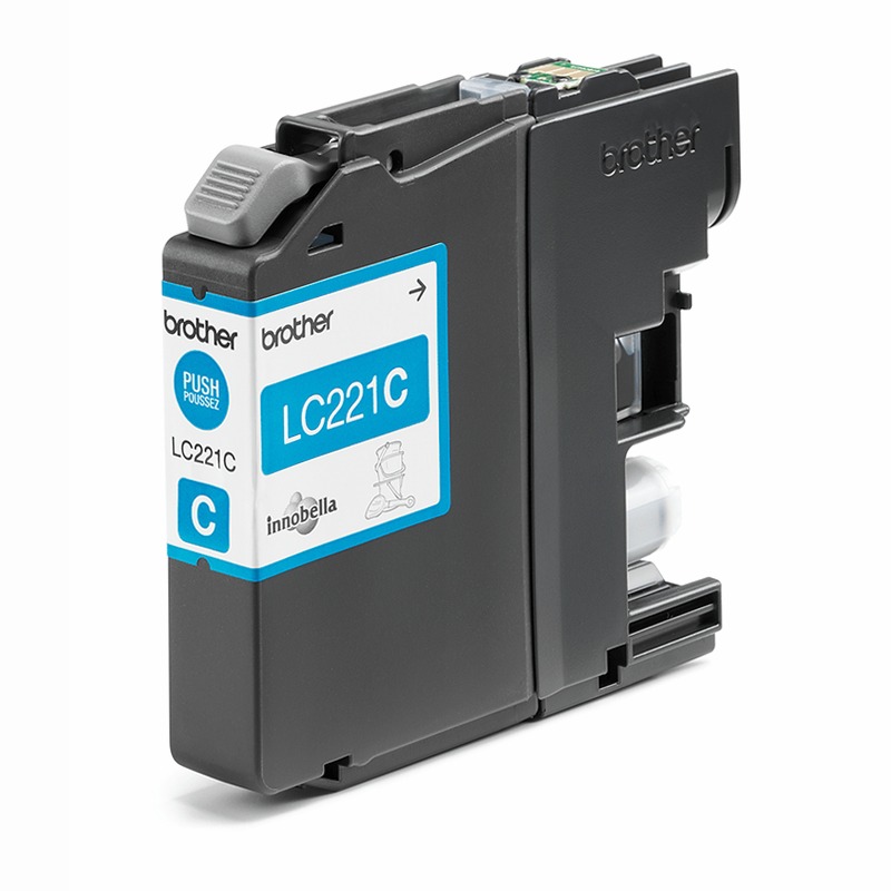 Cartuccia inchiostro ciano Brother LC221C