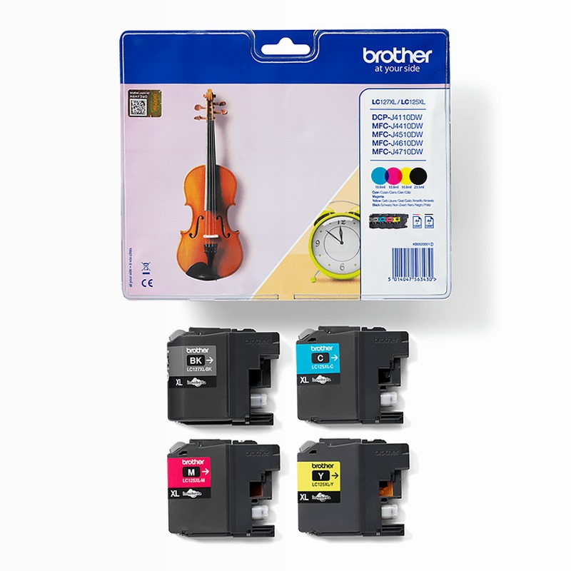 Cartucce d’Inchiostro Originali Brother LC127XLVALBP