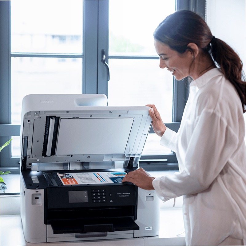 Stampante multifunzione Brother MFC-J5340DW 250fogli A3 Inkjet Toner 28ppm