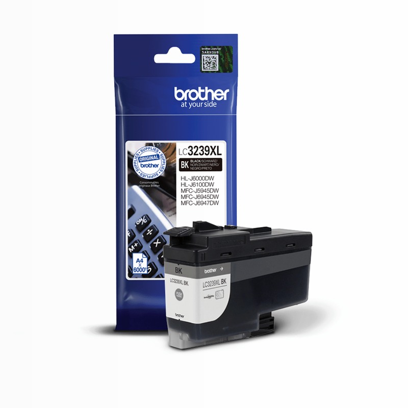 Cartuccia Inchiostro Nero Originale Brother LC3239XLBK