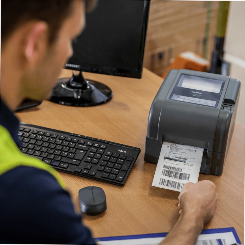 Stampante per etichette Brother TD-4520TN USB