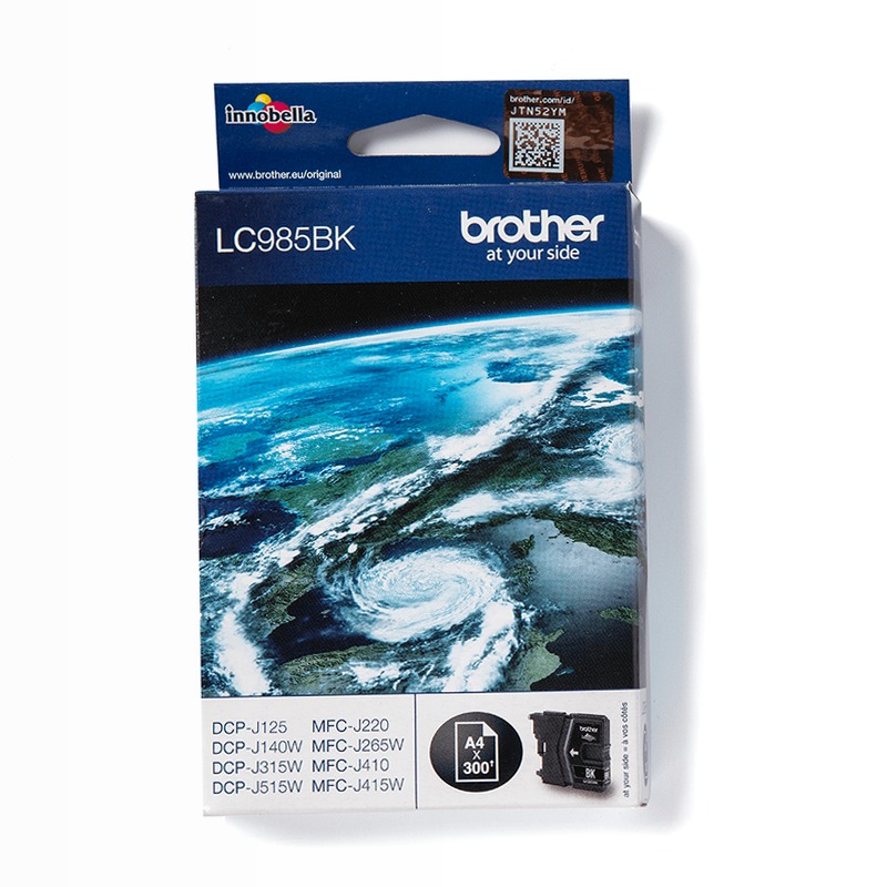 Cartuccia inchiostro nero Brother LC985BK